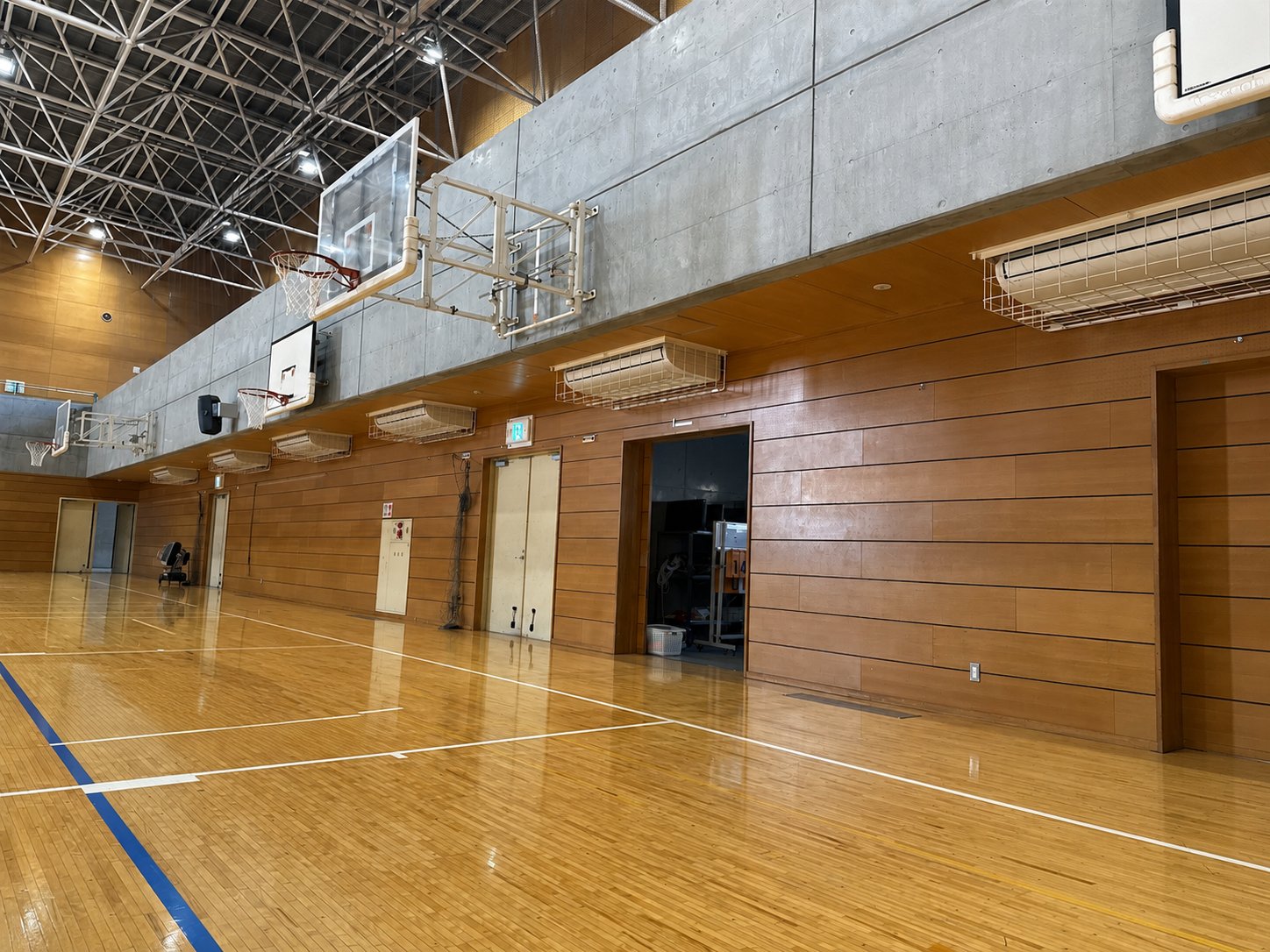 学校体育館空調設置工事 - 本庄市内 (2026年) | 加納設備株式会社の施工事例
